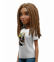Woman Chaos t-shirt Λευκό - Image 2
