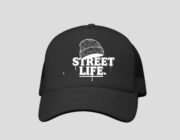 Street Life καπέλο με text “Street Life”