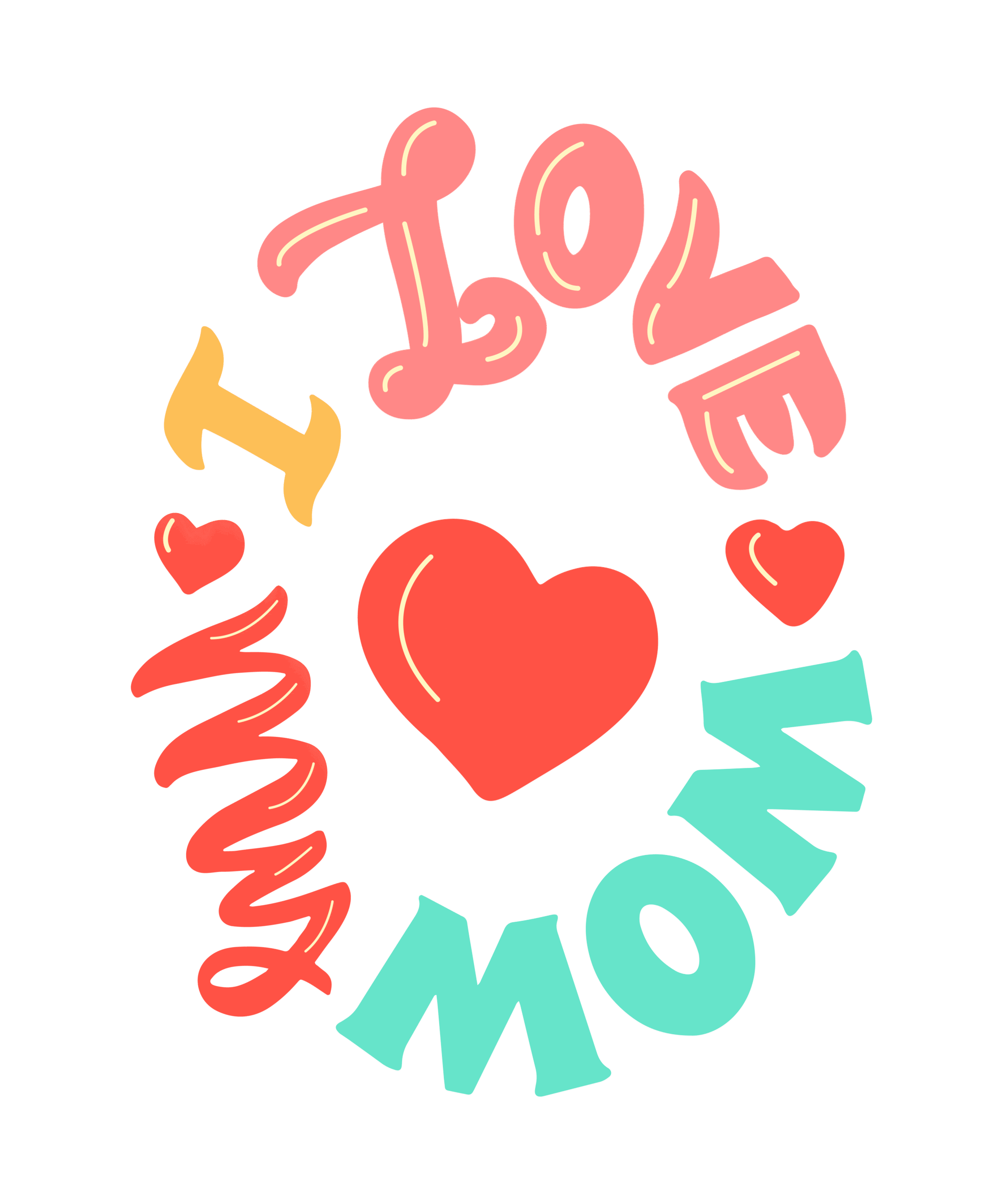 STREET(1304) I love my mom - Image 1